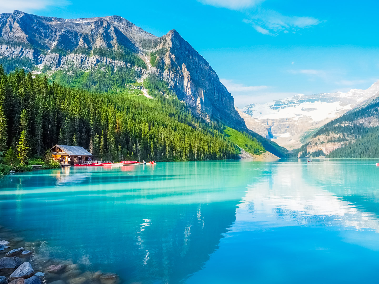 Lake Louise en Banff parc national Canada